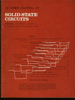 Item #B229 IEEE Journal of Solid-State Circuits, June 1973, issue on Charged-Coupled Devices;...