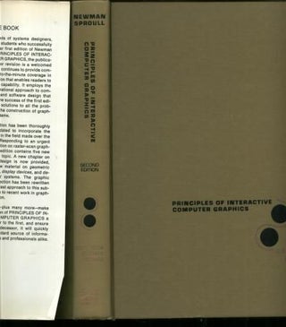 Item #B246 Principles of Interactive Computer Graphics, 2nd edition 1979. William Newman, Robert...