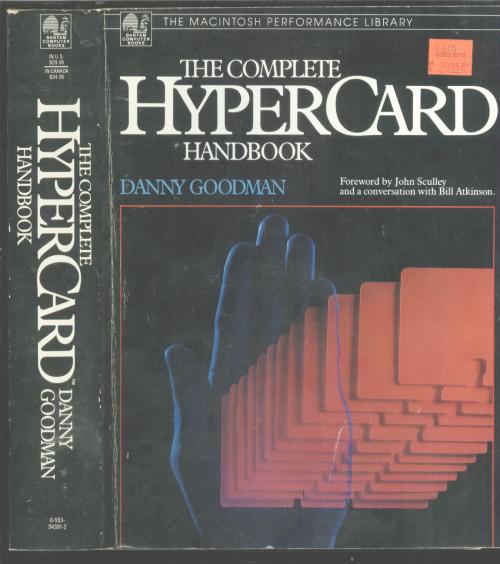 Item #B286 The Complete Hypercard Handbook. Danny Goodman.