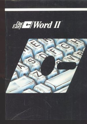 Item #B377 DAC Easy C, Word II. DAC Software