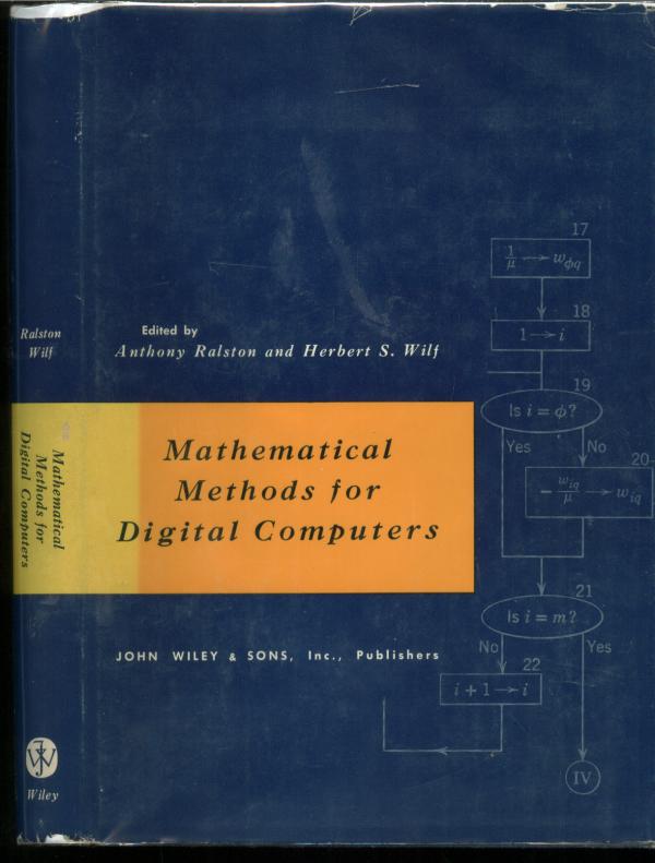 Item #B489 Mathematical Methods for Digital Computers. Anthony Ralston, Herbert S. Wilf.