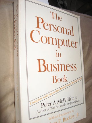 Item #C06117 The Personal Computer in Business Book, complete up to date Buying Guide ca. 1983....
