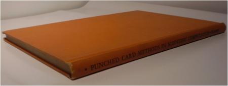 Item #C06207 Punched Card Methods in Scientific Computation. J. Eckert, allace.