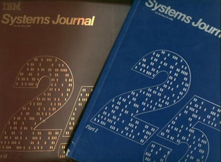Item #C811107 IBM Systems Journal two separate issues, the 25th Anniversary issues of Systems...