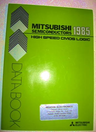 Item #C811145 Mitsubishi Semiconductors High-Speed CMOS Logic Data Book 1985. Mitsubishi Electric