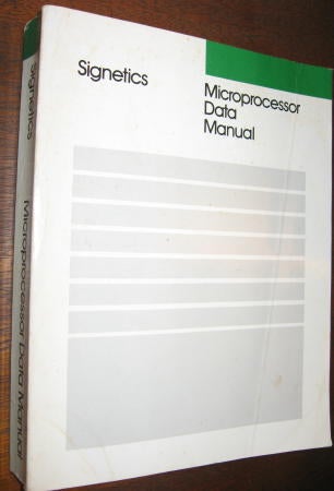 Item #C811177 Microprocessor Data Manual -- Signetics 1987 data manual. Signetics.