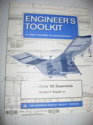 Item #CH3154 Windows 95 essentials - Engineer's Toolkit - a first course in engineering, series....