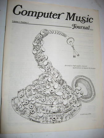Item #M441 Computer Music Journal volume 1, number 3, June 1977. John Snell.