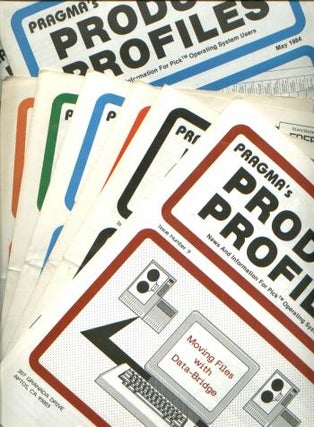 Item #M698 PRAGMA's Product Profiles, 13 individual issues, May 1984 through May 1985, inclusive;...