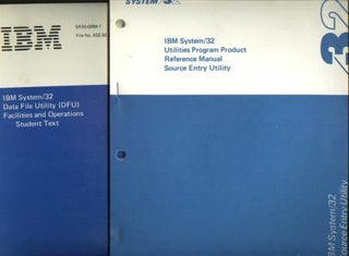 Item #M717 IBM System/32 Data File Utility (DFU) Facilites and Operations, Student Text; TOGETHER...