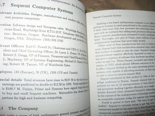 Past, Present, Parallel -- a Survey of Available Parallel Computing Systems (1980's computers and manufacturers)