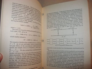 A General Theory of Electric Wave Filters, Bell Telephone System Monograph B-843, Telephone Equipment, no date circa 1934