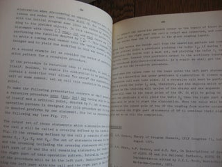 Theoretical Programming, international symposium on theoretical programming, 1974;