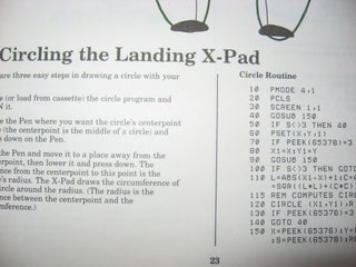 TRS-80 X-Pad Model GT-116 Owner's Manual, for color computer