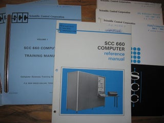 Item #R303 Six (6) SCC 660 Computer reference manuals, see list; Spl ref. manual 655R, 2 volume...
