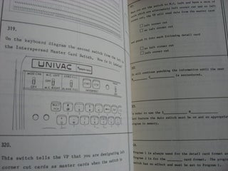Programmed Instruction manual for 1701 VP, 1710 VIP key punch operation