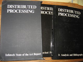 Item #R365 Distributed Processing -- 2 volumes - Invited papers; Analysis and Bibligraphy (1977)....