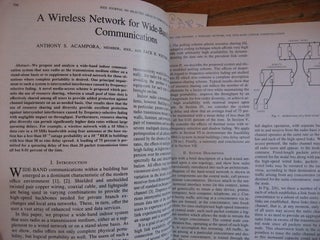 Special Issue on Portable and Mobile Communications, June 1987, Vol. SAC-5, number 5