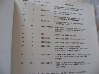 DAPL User's Manual, 1977, microprogramming for the AMD 2900, the Fairchild 9400 Macrologic, and the Motorola 10800 4-bit microprocessors