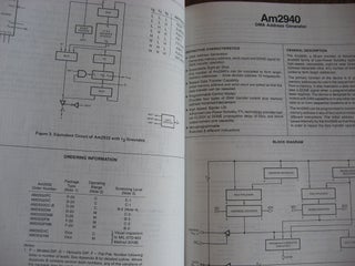 Advanced Micro Devices -- 2 data books - The AM2900 Family Data book AND Schottky and Low-power Schottky Data book