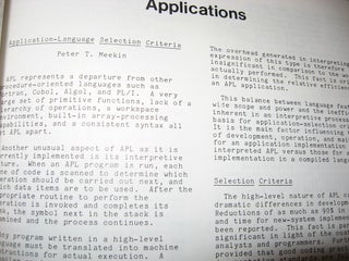 APL Quote Quad, 2 issues, volume 10 number 2 December 1979 AND volume 10 number 3 March 1980